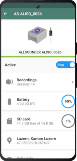 ALLSOUNDER Control App